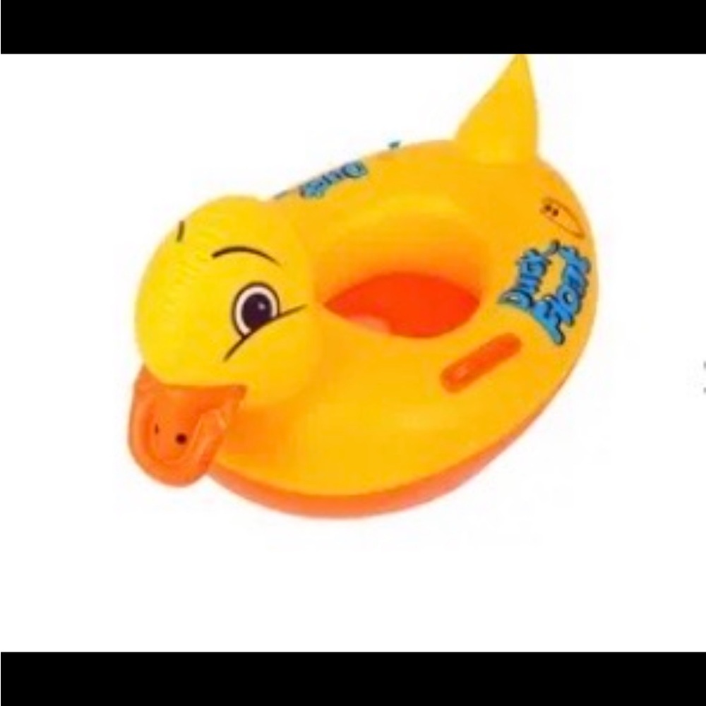 Duck Float Kids Toy - Yellow Pool Toy new